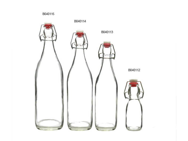 Glass Swing Top Bottles image